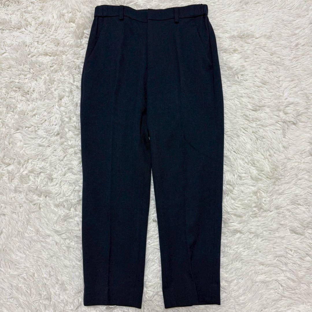 ✨未使用級✨ユナイテッドアローズ パンツスーツ チェック ノーカラー 1ボタン