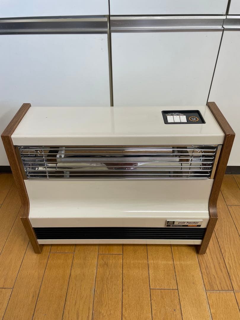 電気温風ヒーター アンティーク家具　ビンテージ　レトロ　モダンデザイン