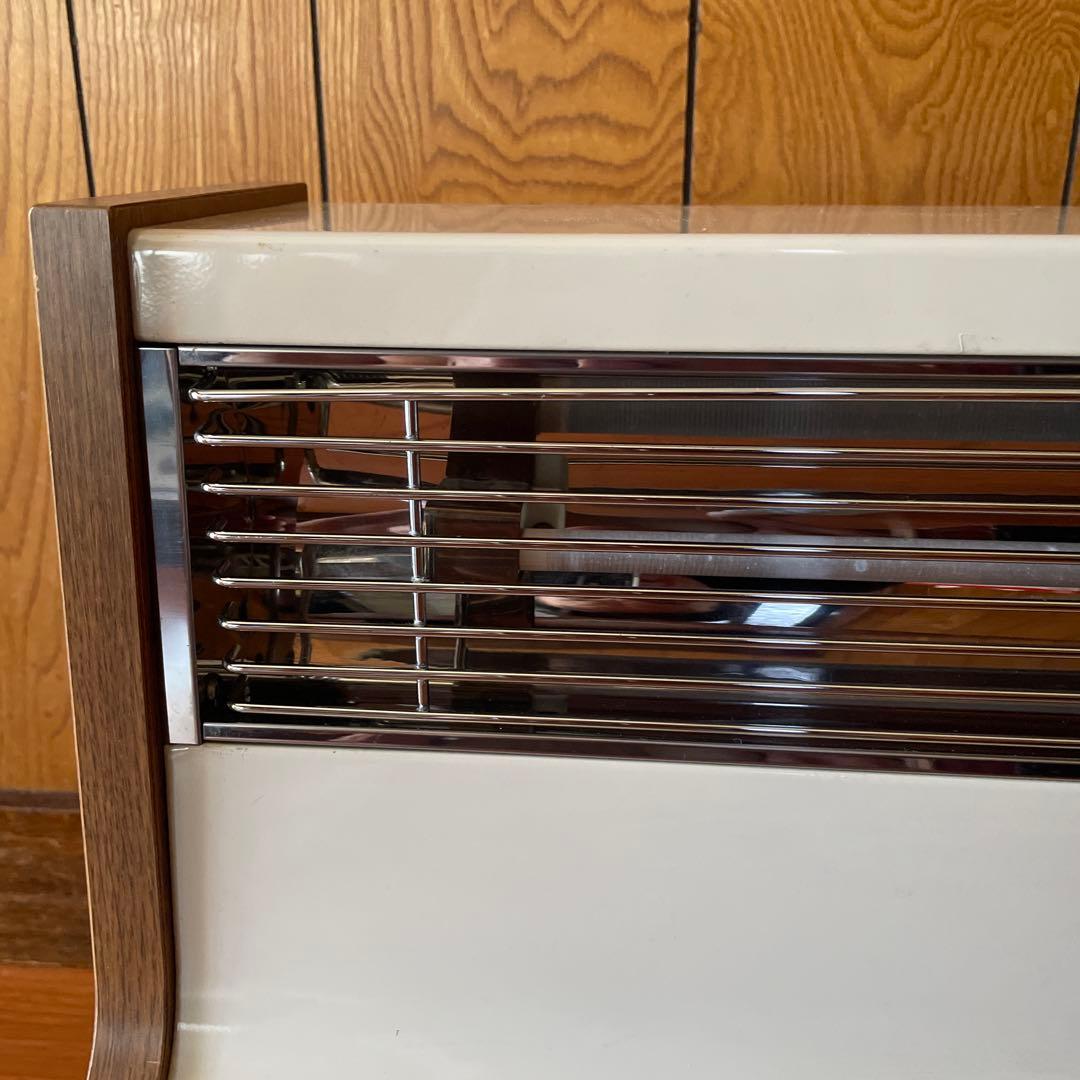 電気温風ヒーター アンティーク家具　ビンテージ　レトロ　モダンデザイン