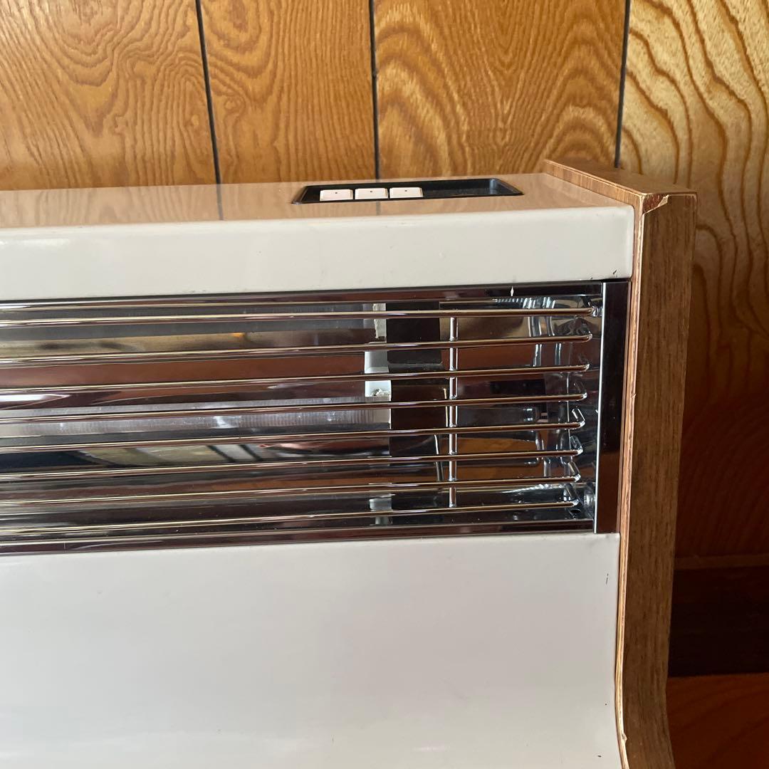 電気温風ヒーター アンティーク家具　ビンテージ　レトロ　モダンデザイン