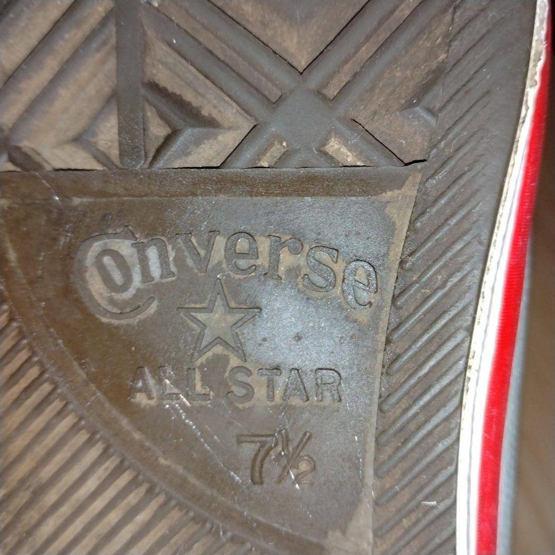 【US7.5】ワンスター　赤　レザー　レッド　one star ALL STAR