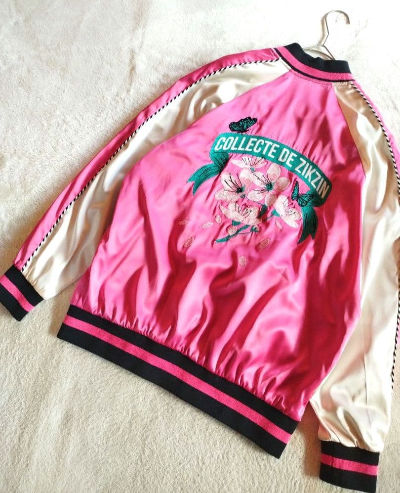 チャングンソク Collecte De Zikzin スタジャン 総刺繍 極美品