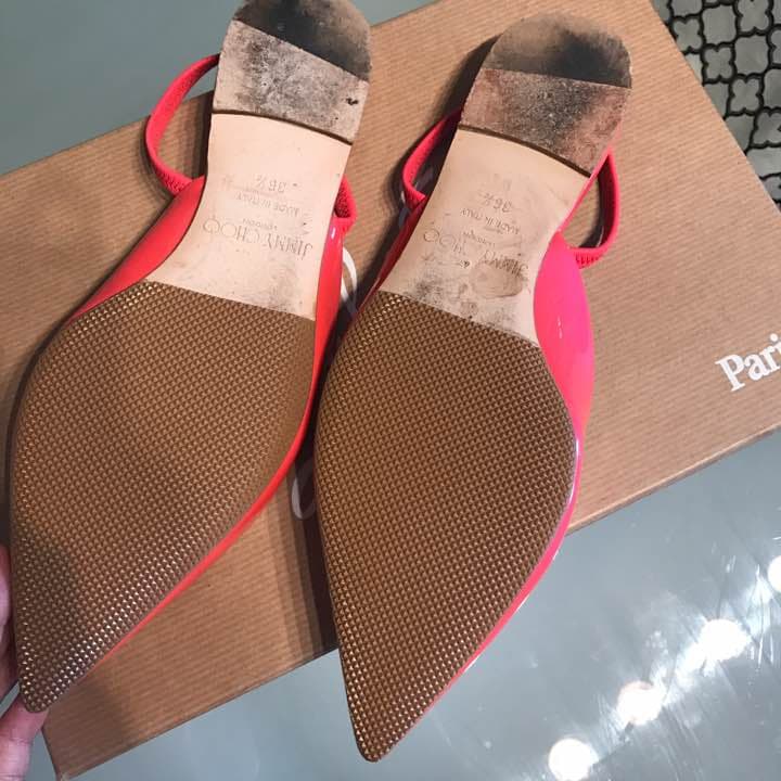 ジミーチュウ☆*:.。. ☻エナメルピンク36.5