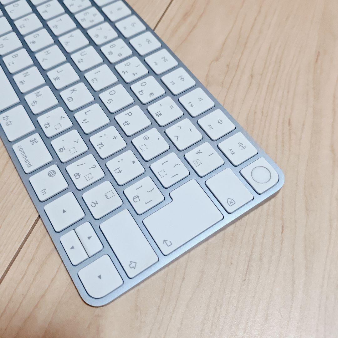 非売品 Magic keyboard Touch ID ブルー色 純正品