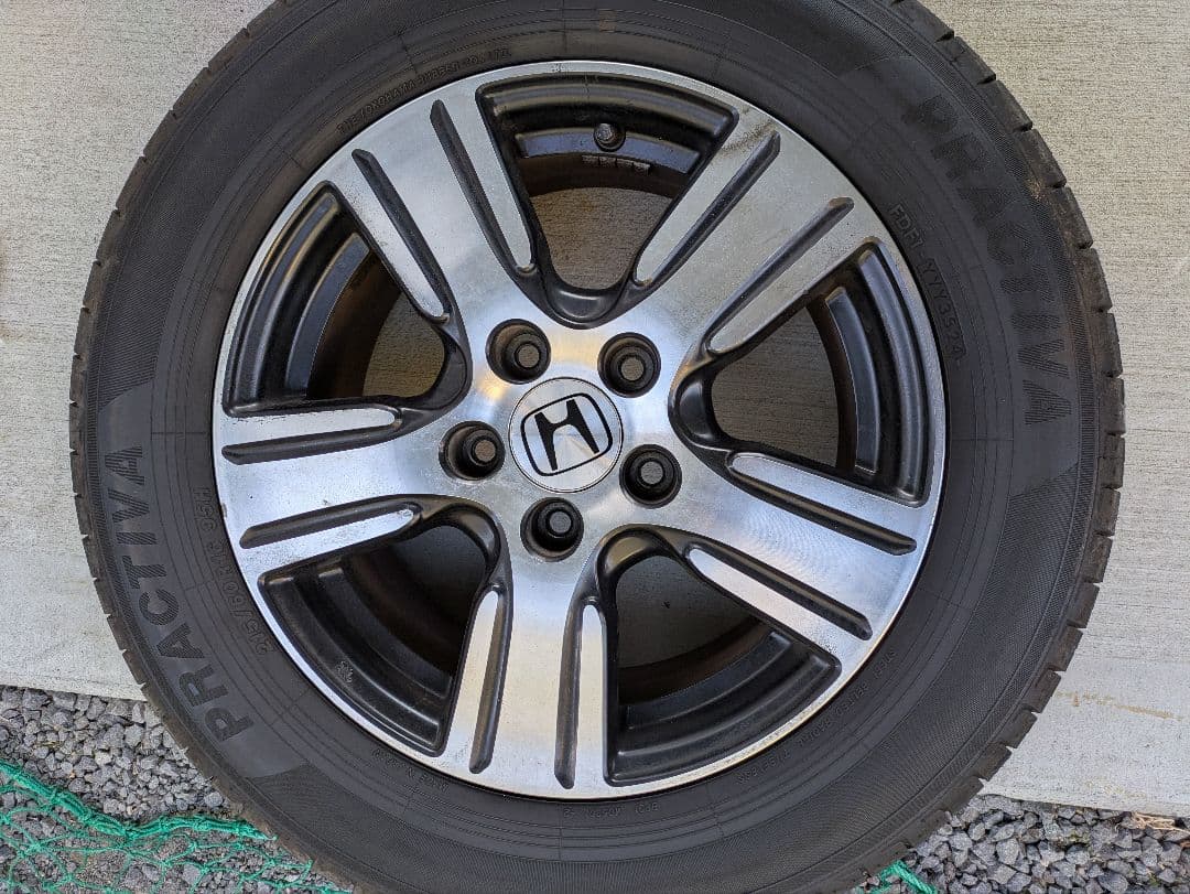 ホンダrc1オデッセイ純正 16インチ ホイールセット PRACTIVA