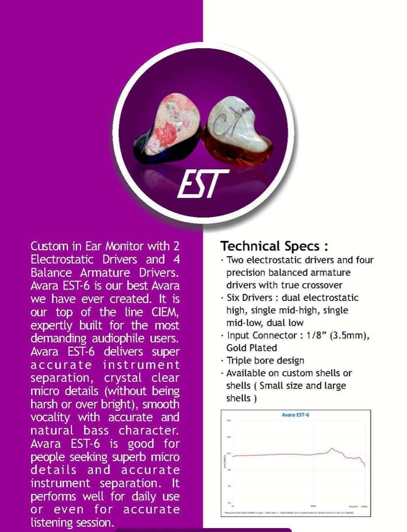 Avara EST-6 カスタムiem