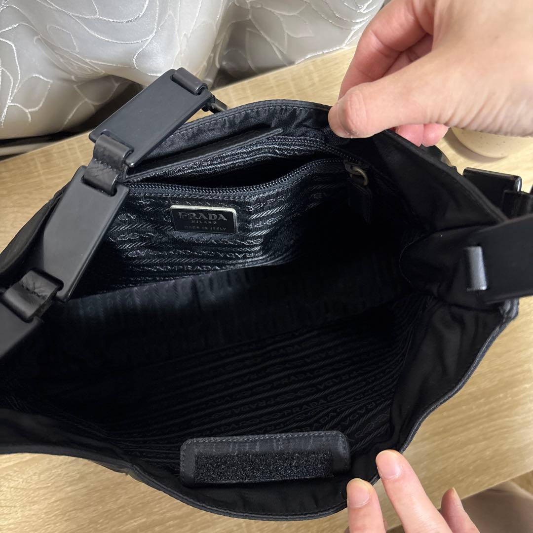 美品　レア物　PRADA ブラック マザーズバッグ