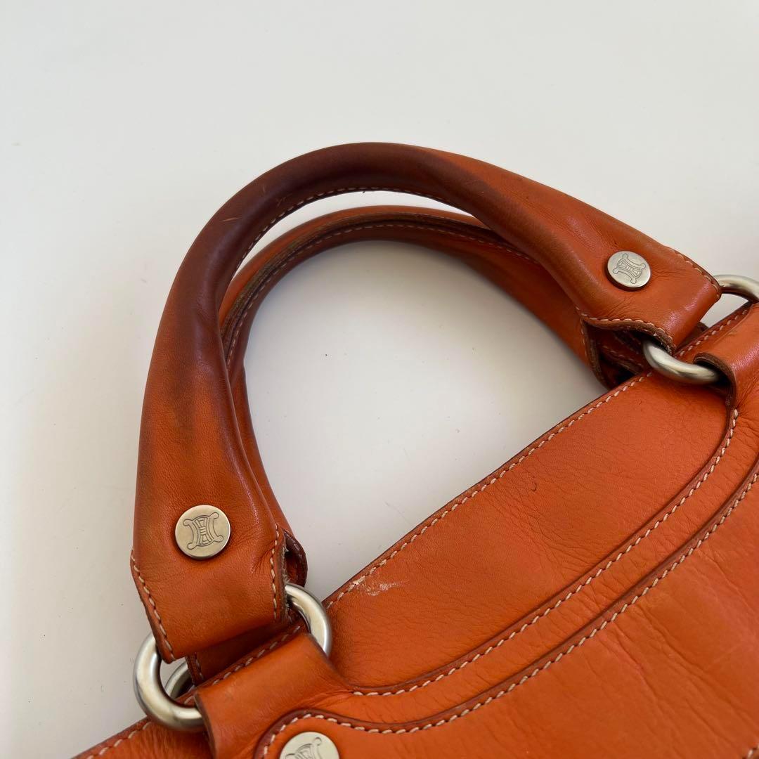 バッグ CELINE TRIOMPHE LEATHER BOOGIE HAND BAG