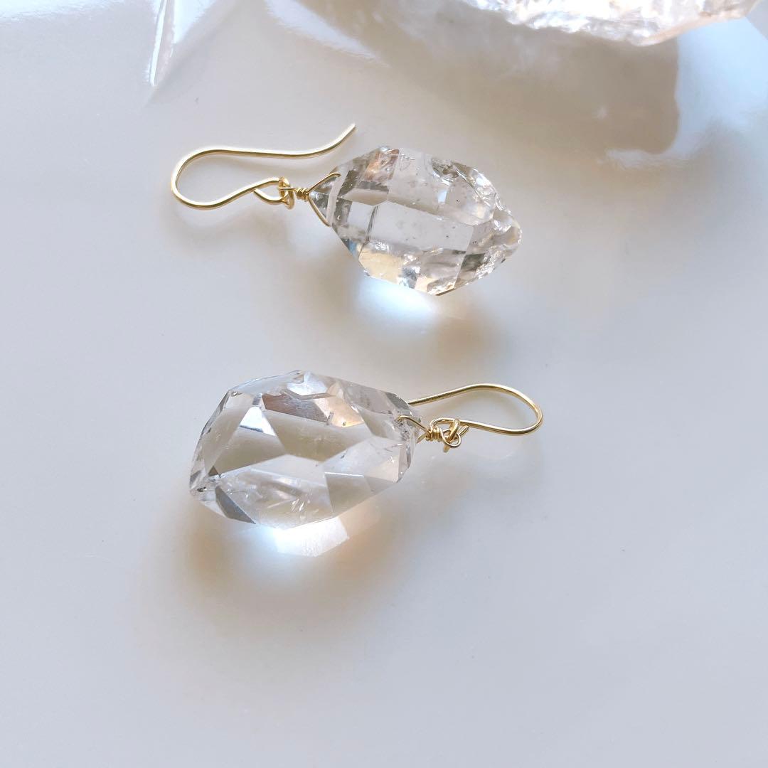 mari◆希少✧大粒ニューヨークハーキマーダイヤモンド水晶✧14kgf