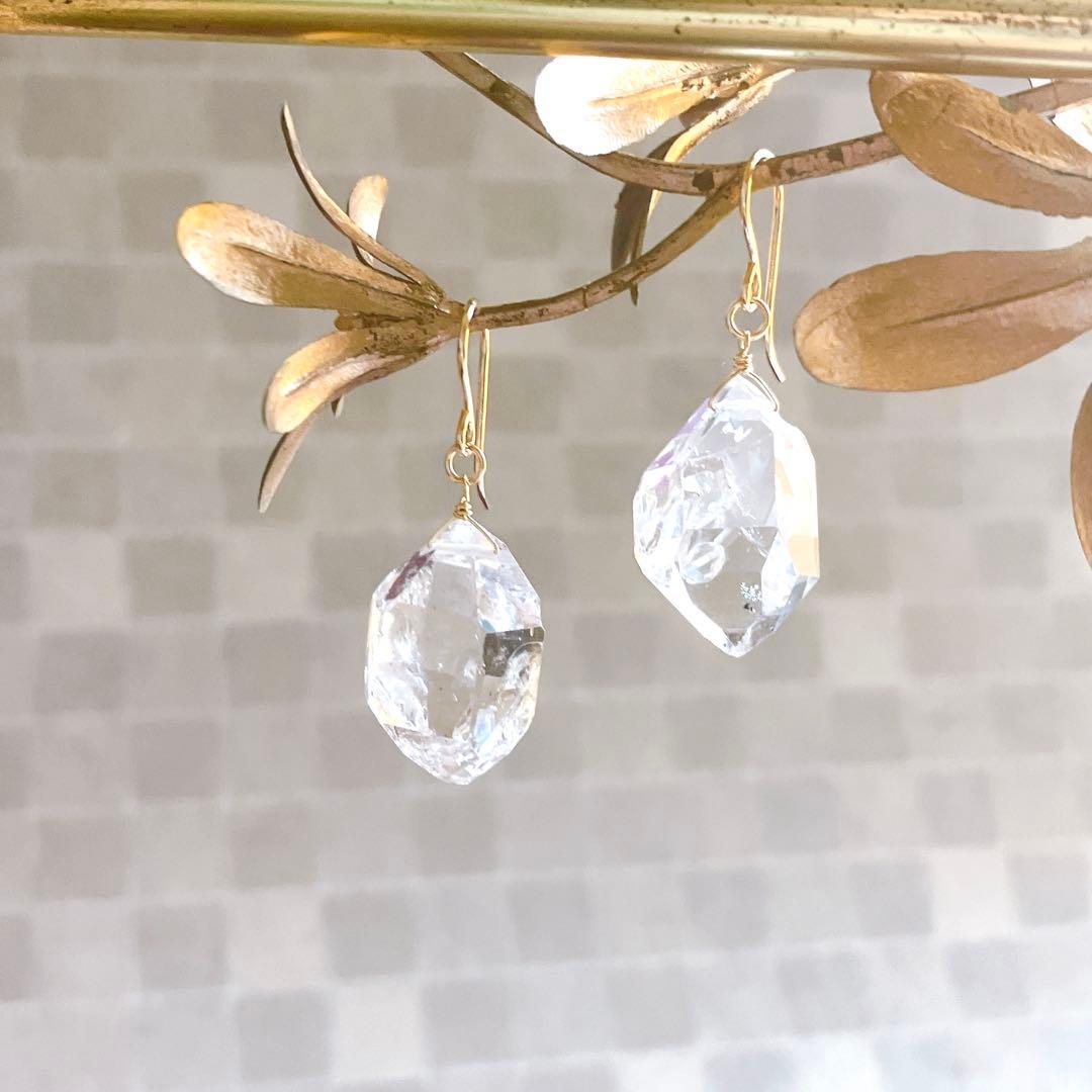 mari◆希少✧大粒ニューヨークハーキマーダイヤモンド水晶✧14kgf