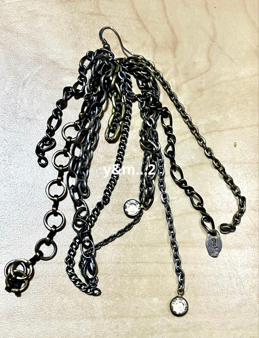 gunda ガンダ ピアス ロングチェーン2個 両耳用 LGB hyde 14