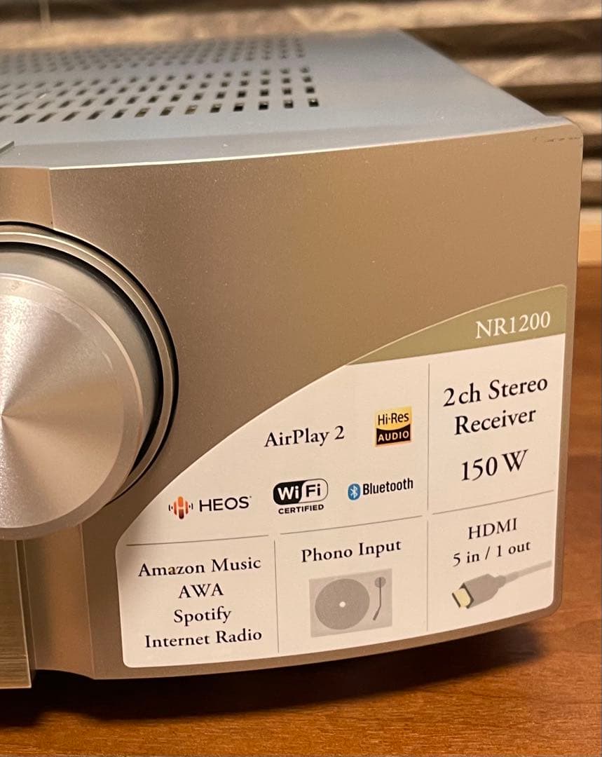 Marantz NR1200 ネットワークレシーバー、HDMIセレクター搭載