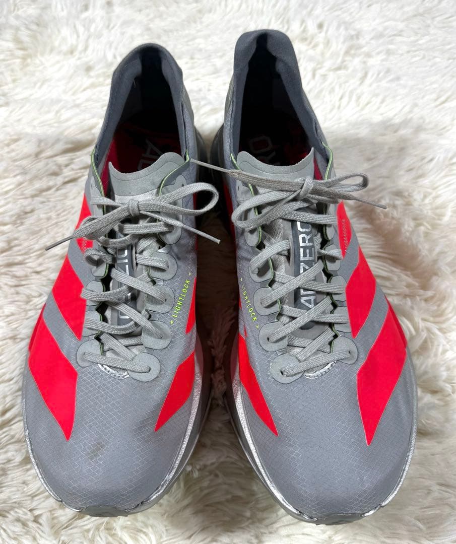 アディダス アディオス プロ4 シルバー 28.5