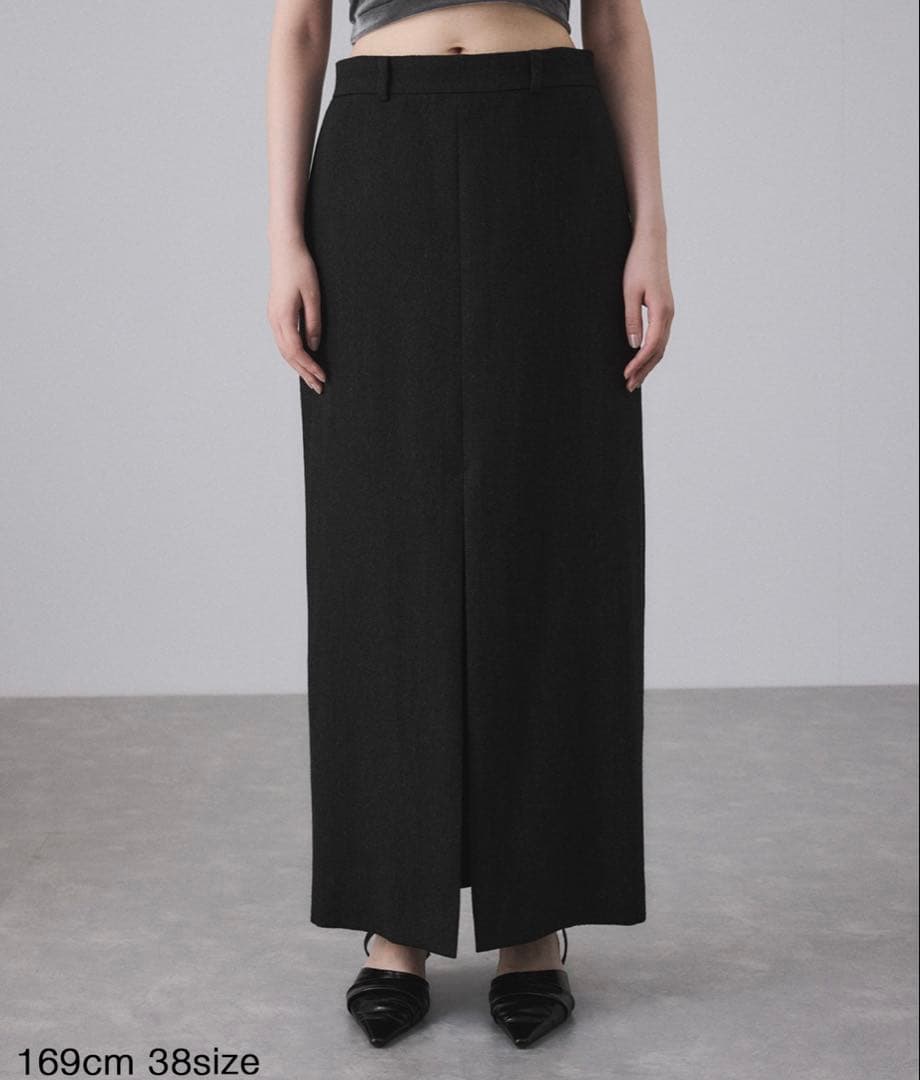 【EMOELLE】Iラインロングスカート　ADAM ET ROPE'