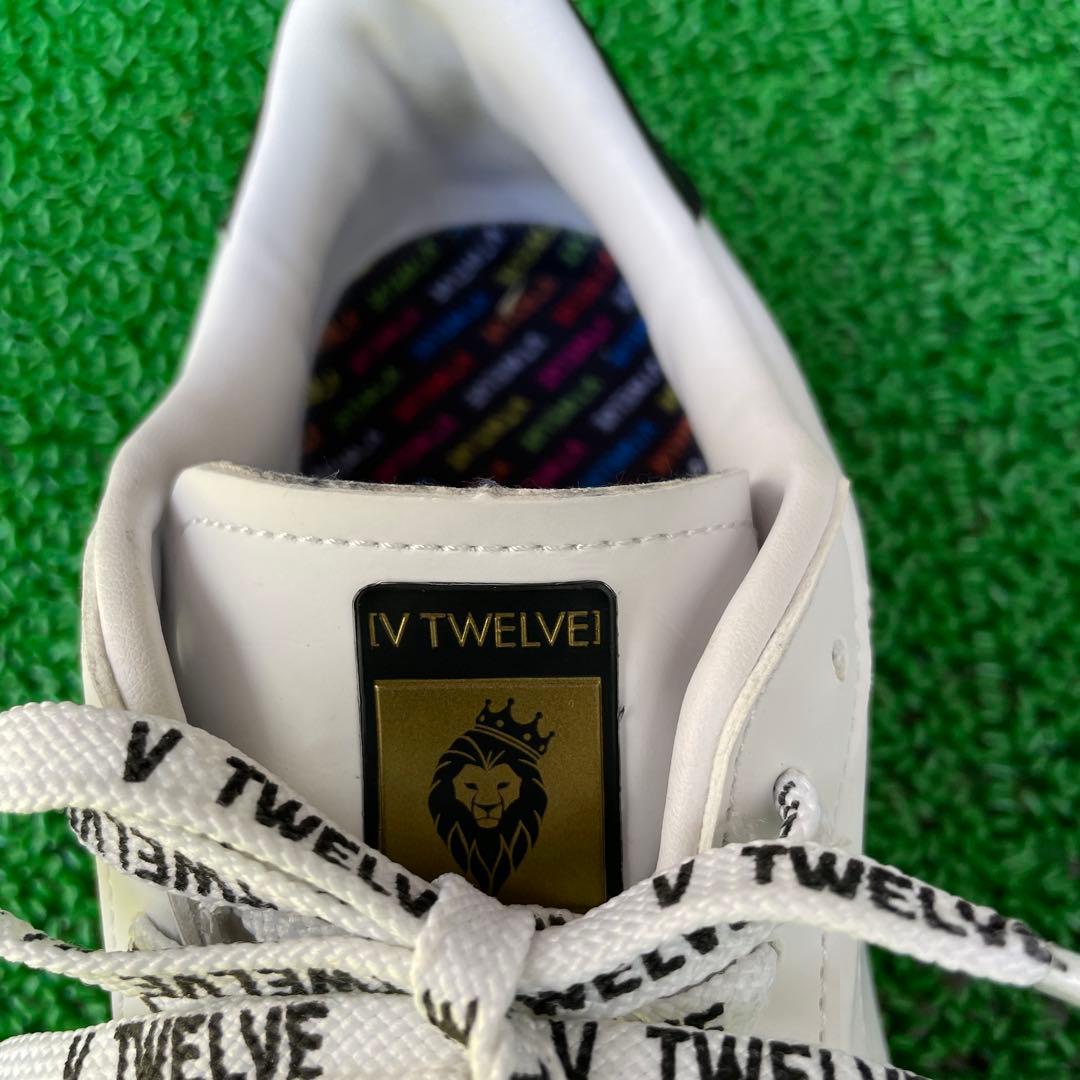 25㎝Twelveコラボ ブリヂストンゴルフシューズ ホワイト