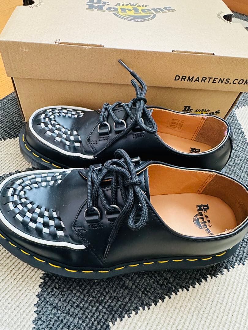 【美品】Dr martens Ramsey UK 4 ショップバッグ付き
