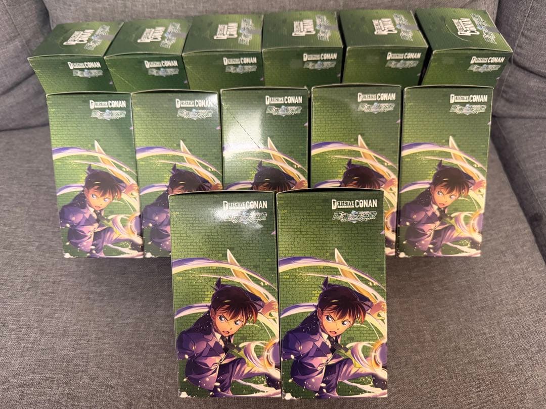 ✨️名探偵コナンカードゲーム 西と東の大決戦 13BOX 新品・未開封テープ付き✨️