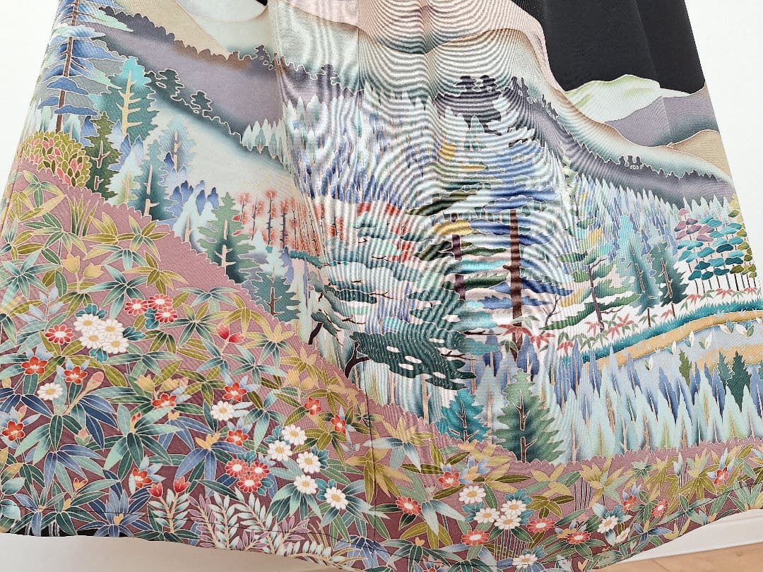 着物リメイクワンピース3701