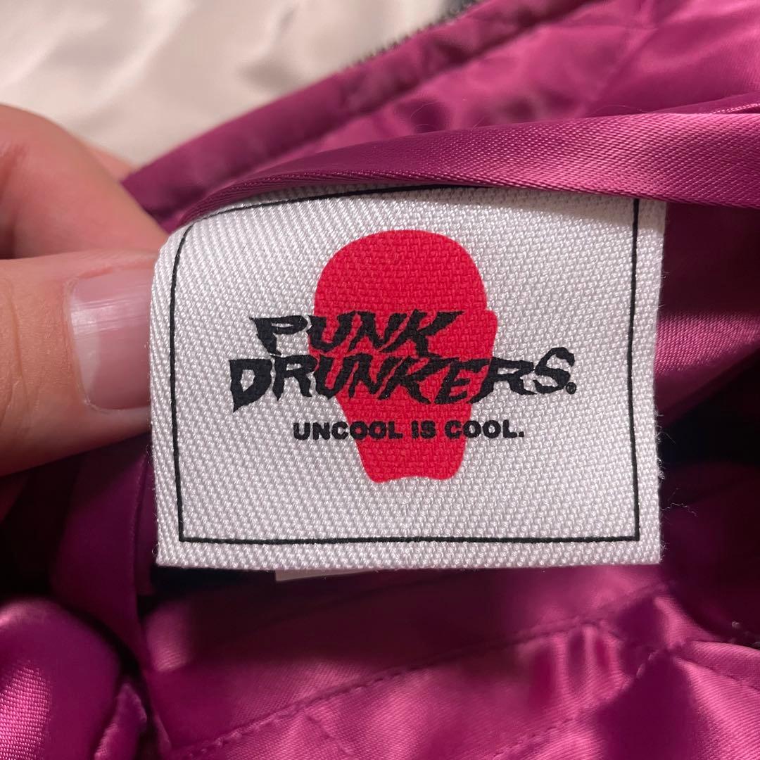 PUNK DRUNKERS くっきー リバーシブル 中綿 スカジャン XL