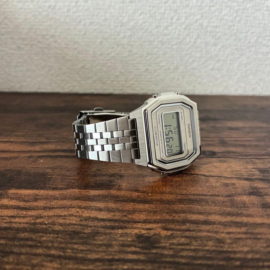 CASIO プレミアムシリーズ A1000A-7JF シルバー