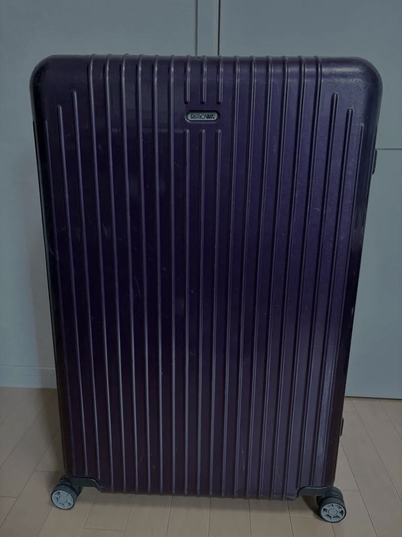 【廃盤 】リモワ サルサエアー 最大容量 105L 4輪 スーツケース パープル