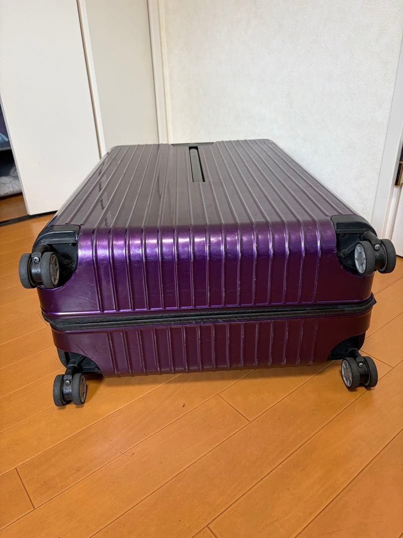 【廃盤 】リモワ サルサエアー 最大容量 105L 4輪 スーツケース パープル