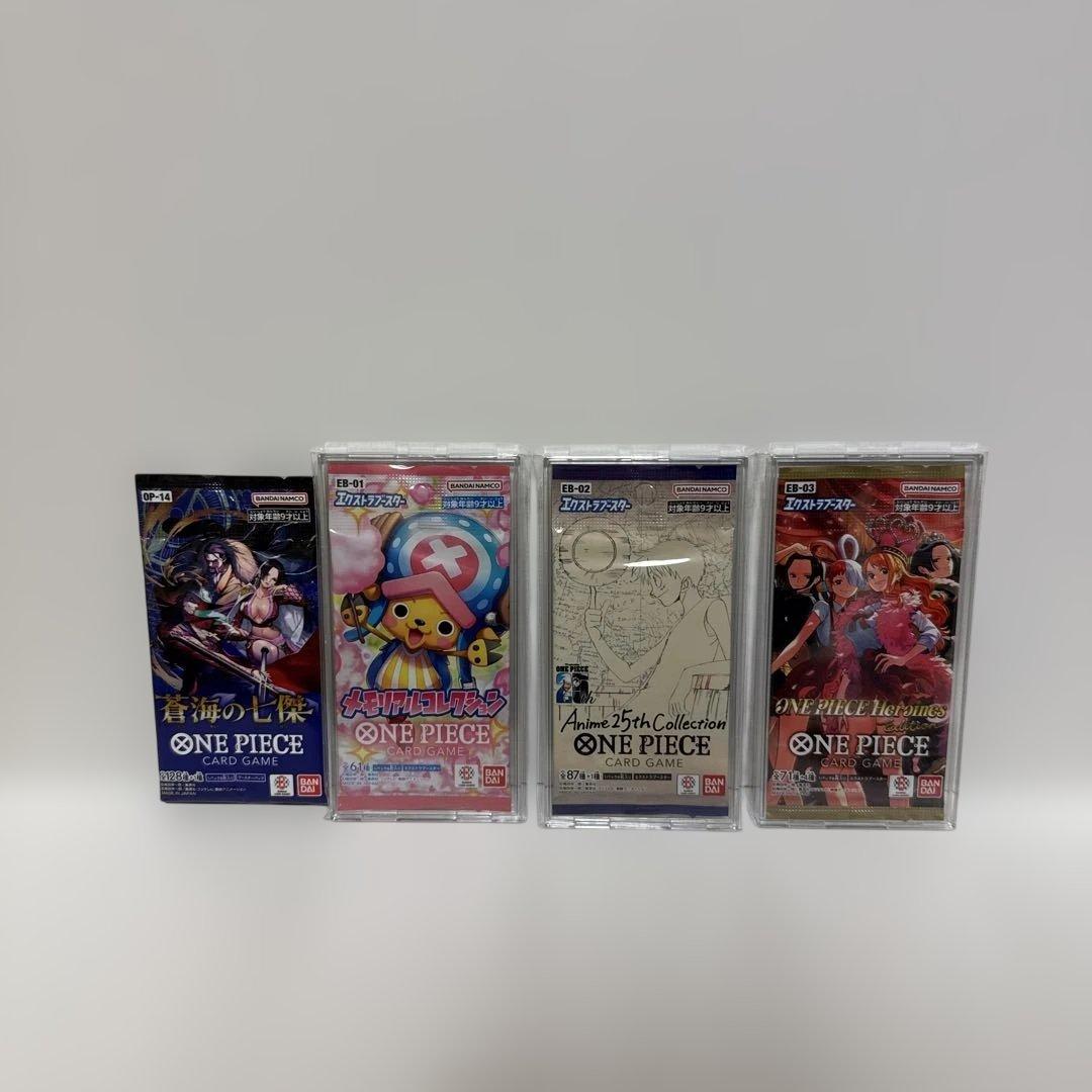 ワンピースカード　未開封パック　パックコレクション