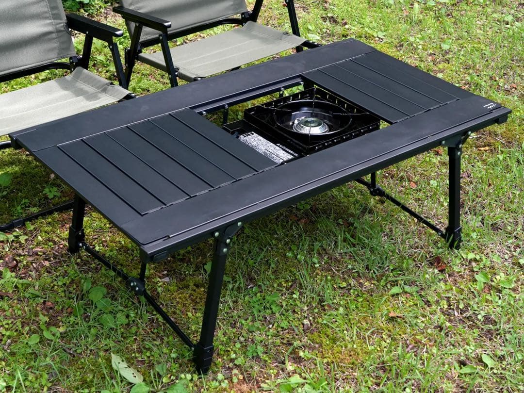 【木天板付】アルペンアウトドアーズ　アルミユニットテーブル110