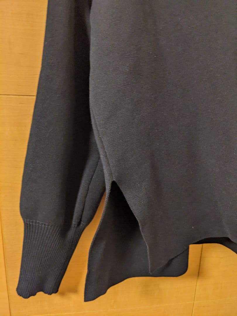 新品タグ付き　IENA　ファインコットンスムースVネックカーディガン