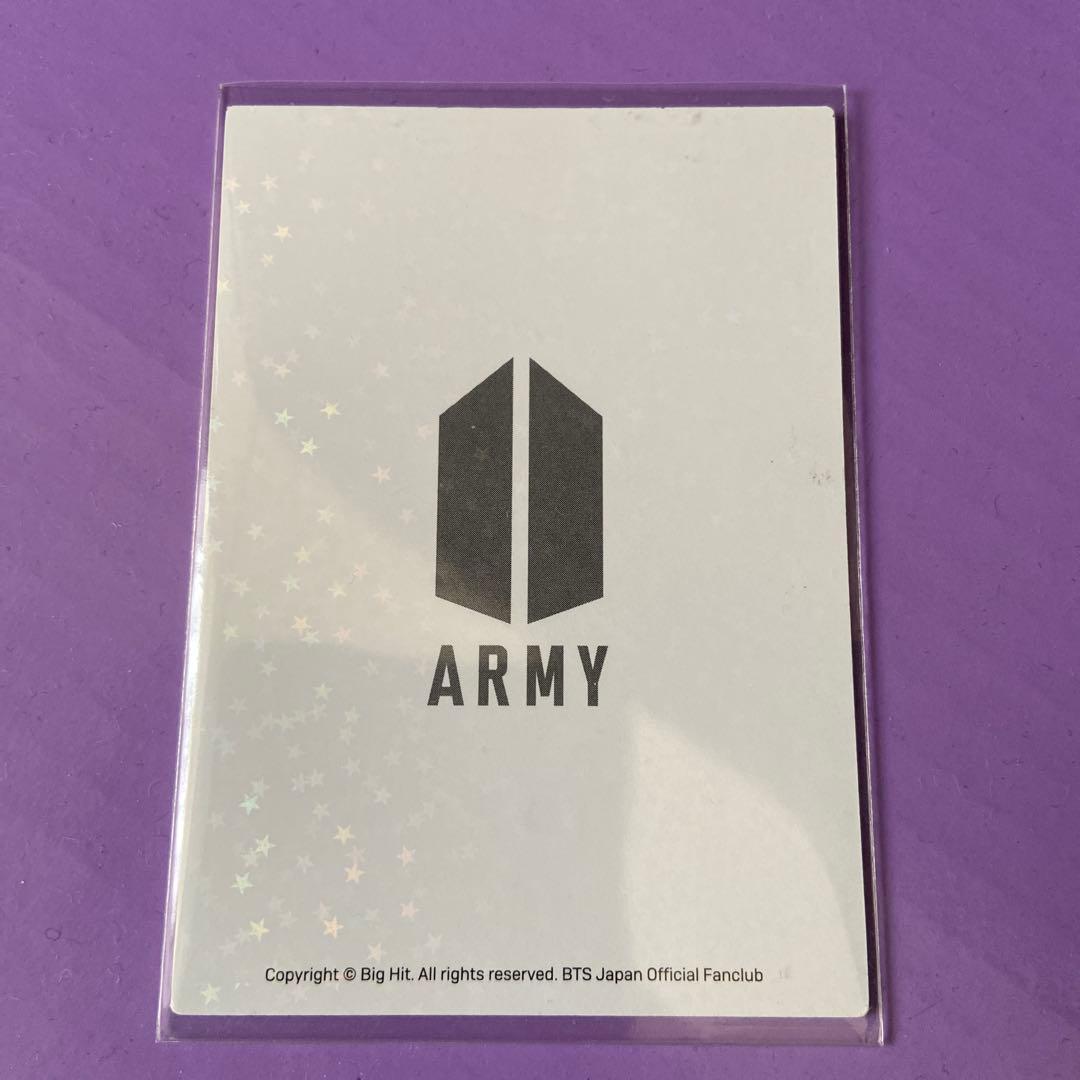 BTS FC継続特典 トレカ JIN ジン