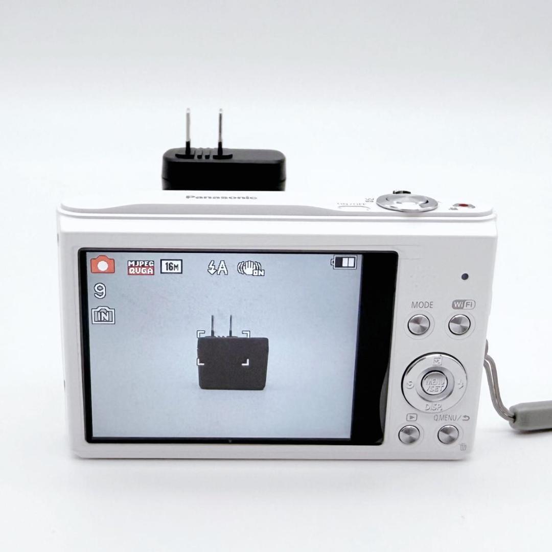 【極美品】Panasonic LUMIX DMC-SZ8 ホワイト WiFi搭載