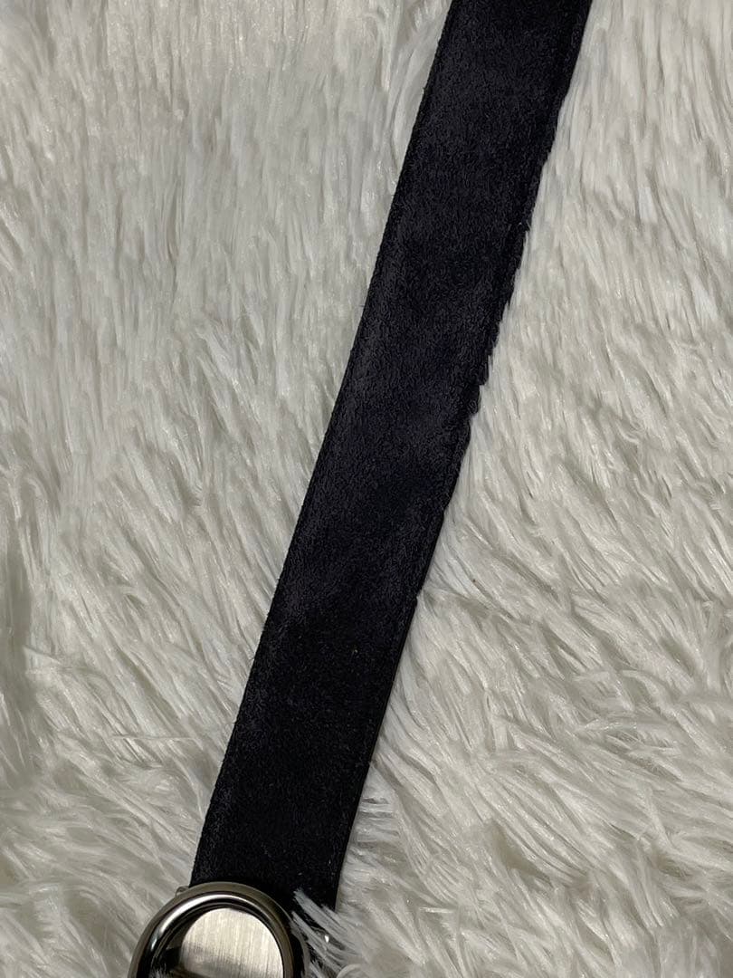 サルヴァトーレフェラガモ ガンチーニ 本革　ベルト スウェット調 イタリア製