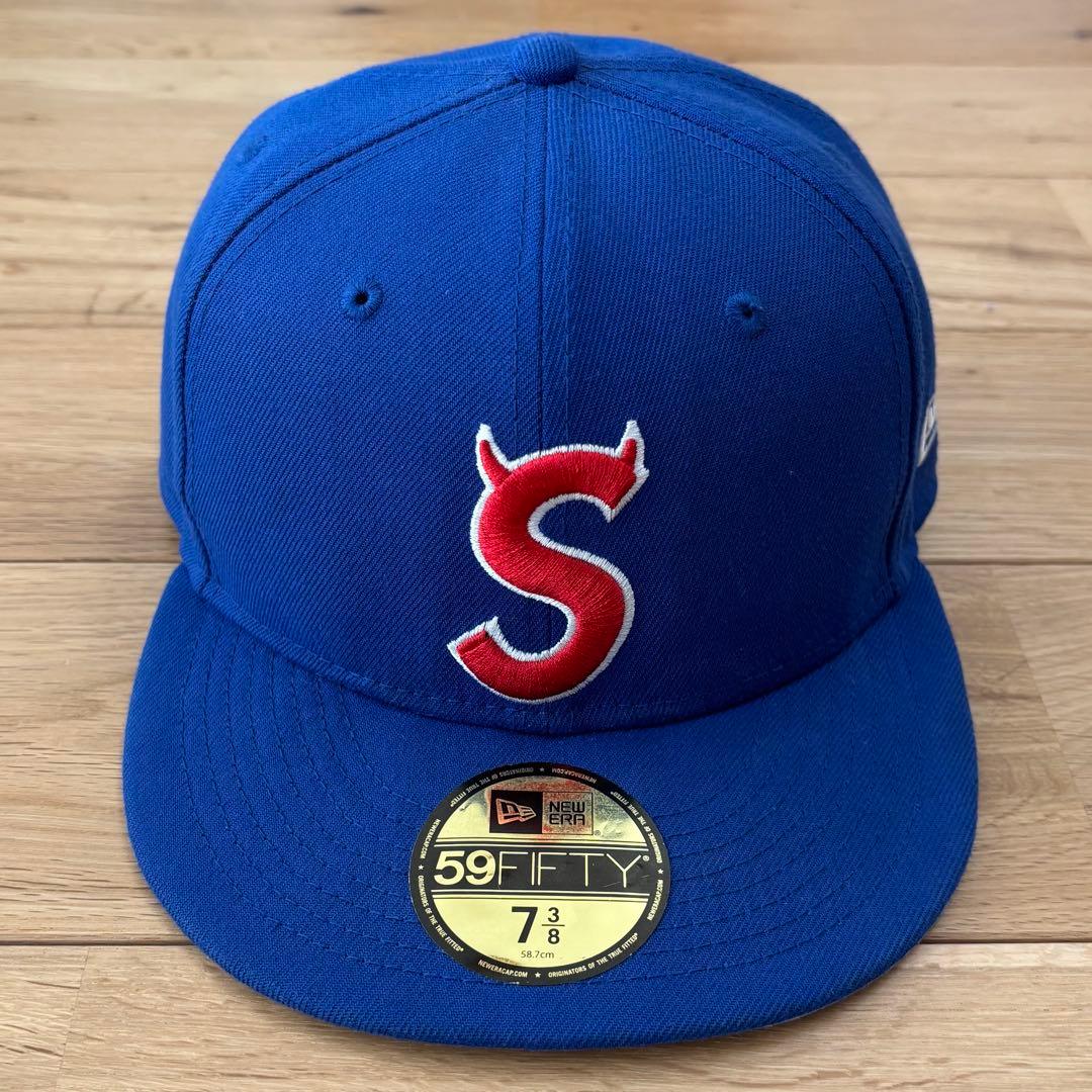 【希少】Supreme S Logo New Era ツノ デビル ニューエラ