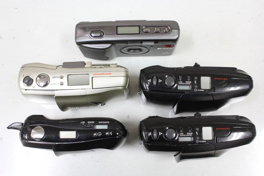 コンパクトフィルムカメラ 5点 ジャンク品 リコー R1 オリンパス μ
