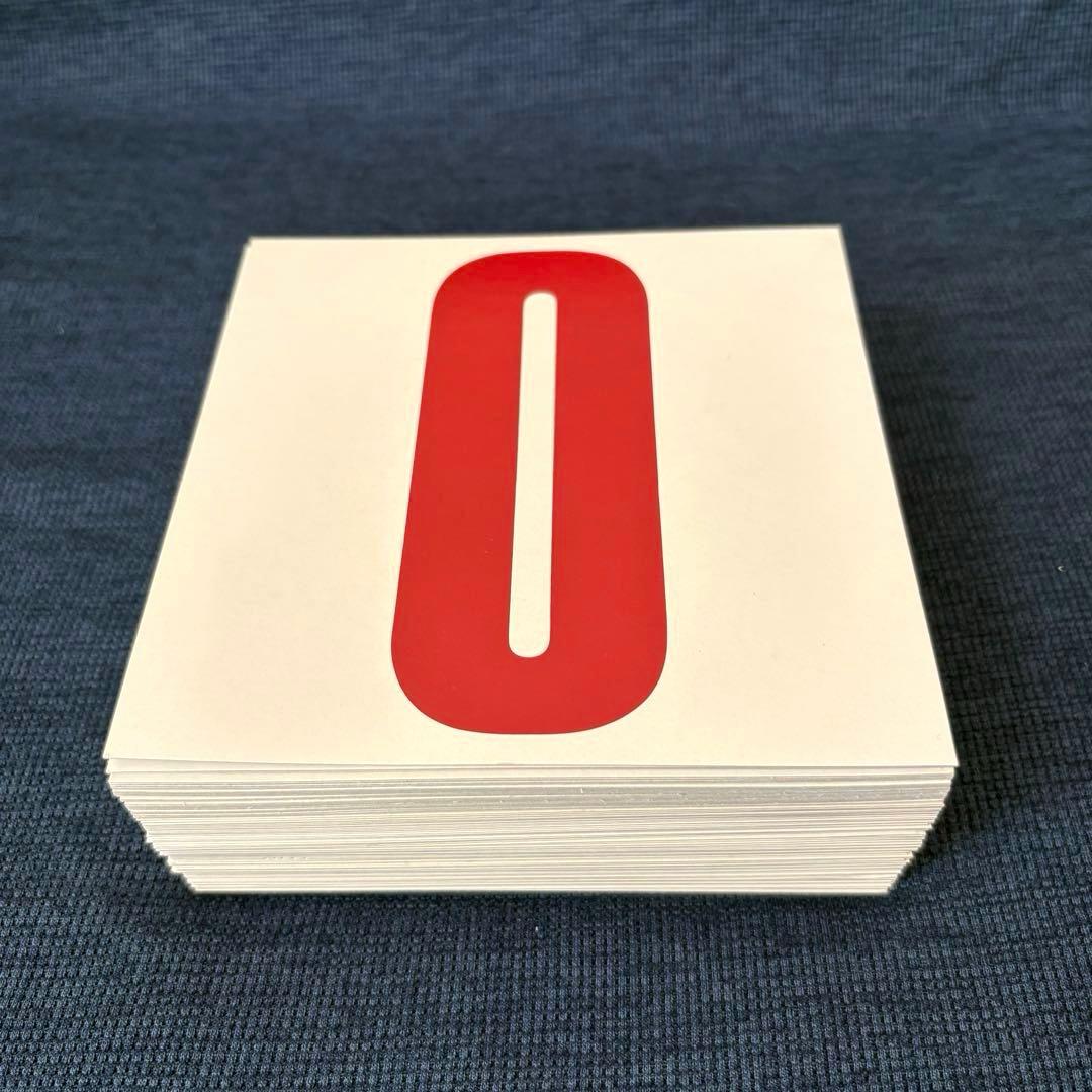 グレン•ドーマン博士 ドッツカード 数字カード　フラッシュカード 知育