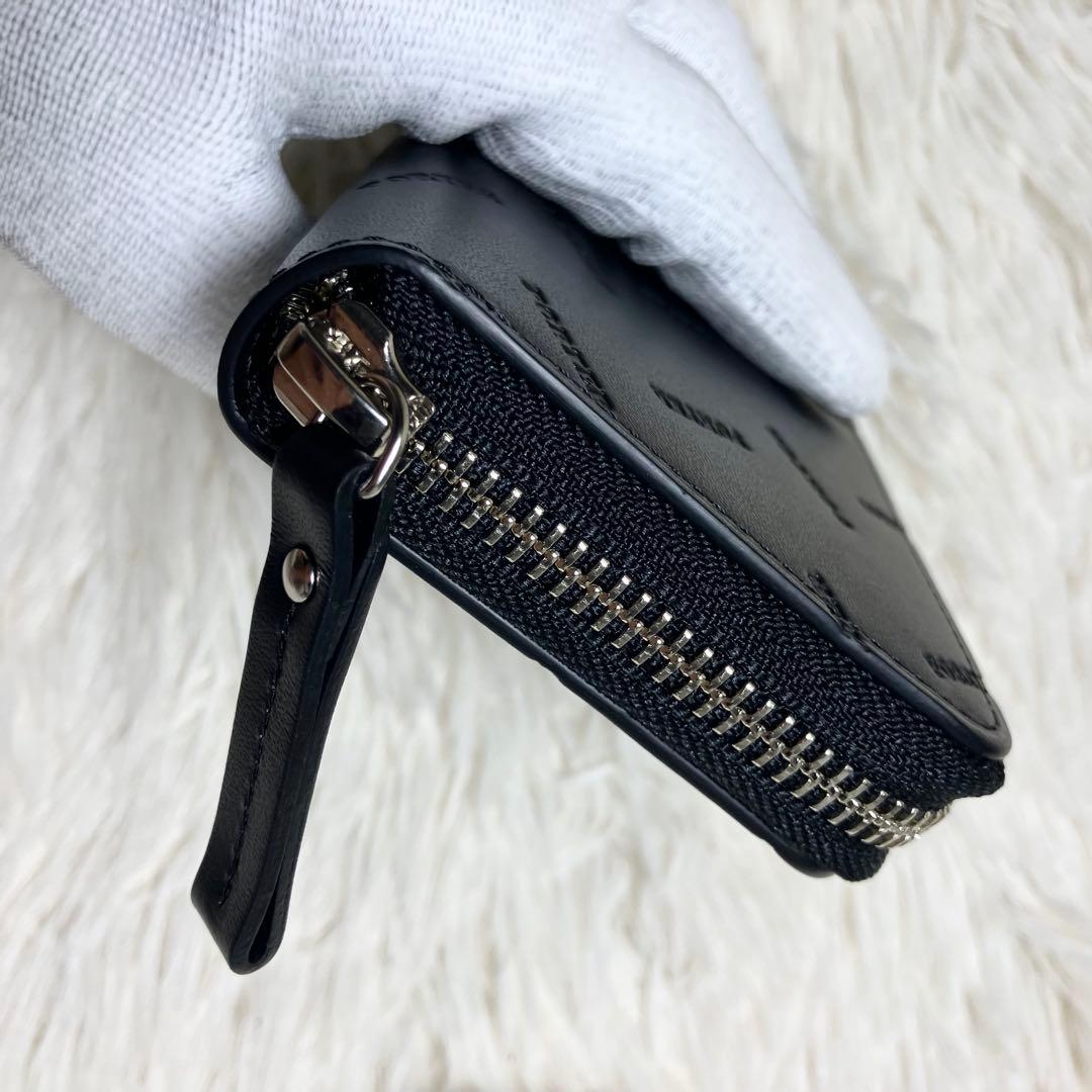 【未使用】ポーター ケース 総柄 ラウンドジップ