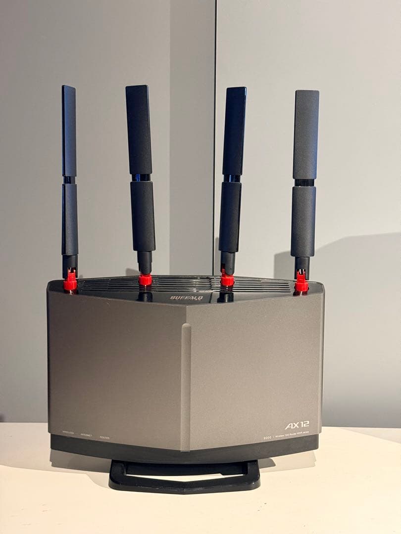 のり　BUFFALO WXR-6000AX12S Wi-Fi6 AX12