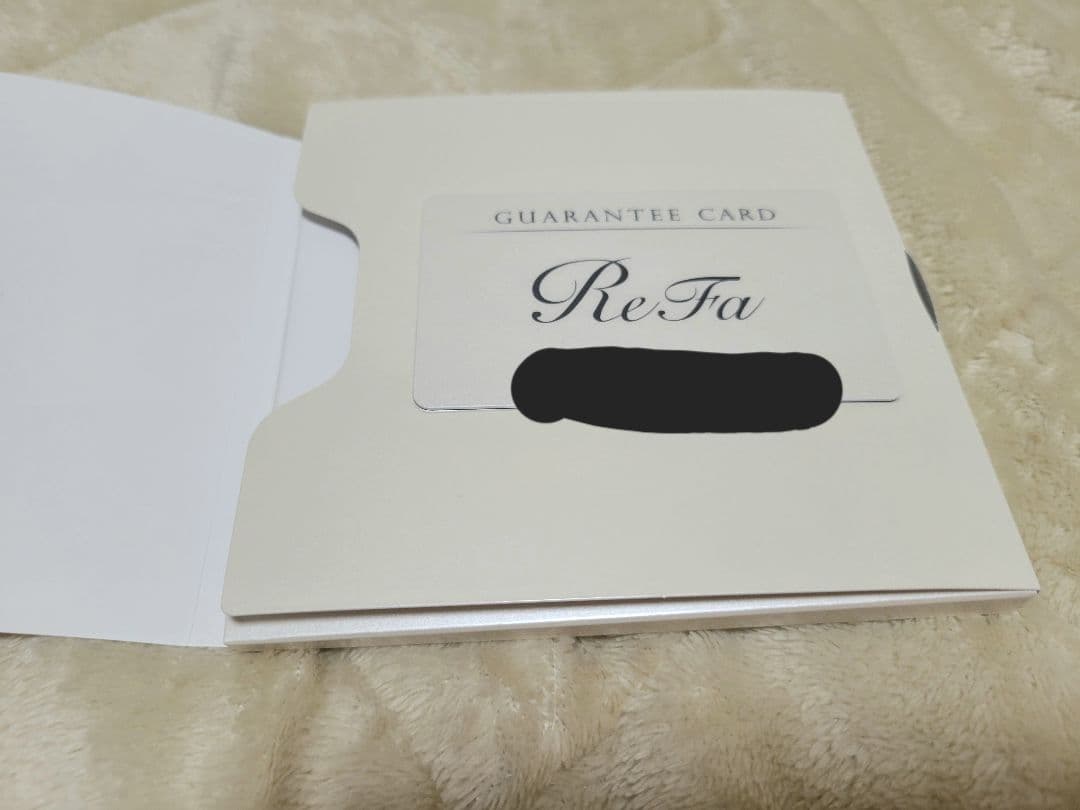 yui様　新品　リファ　フォーカラット　ReFa 4 CARAT　ショッパー付き