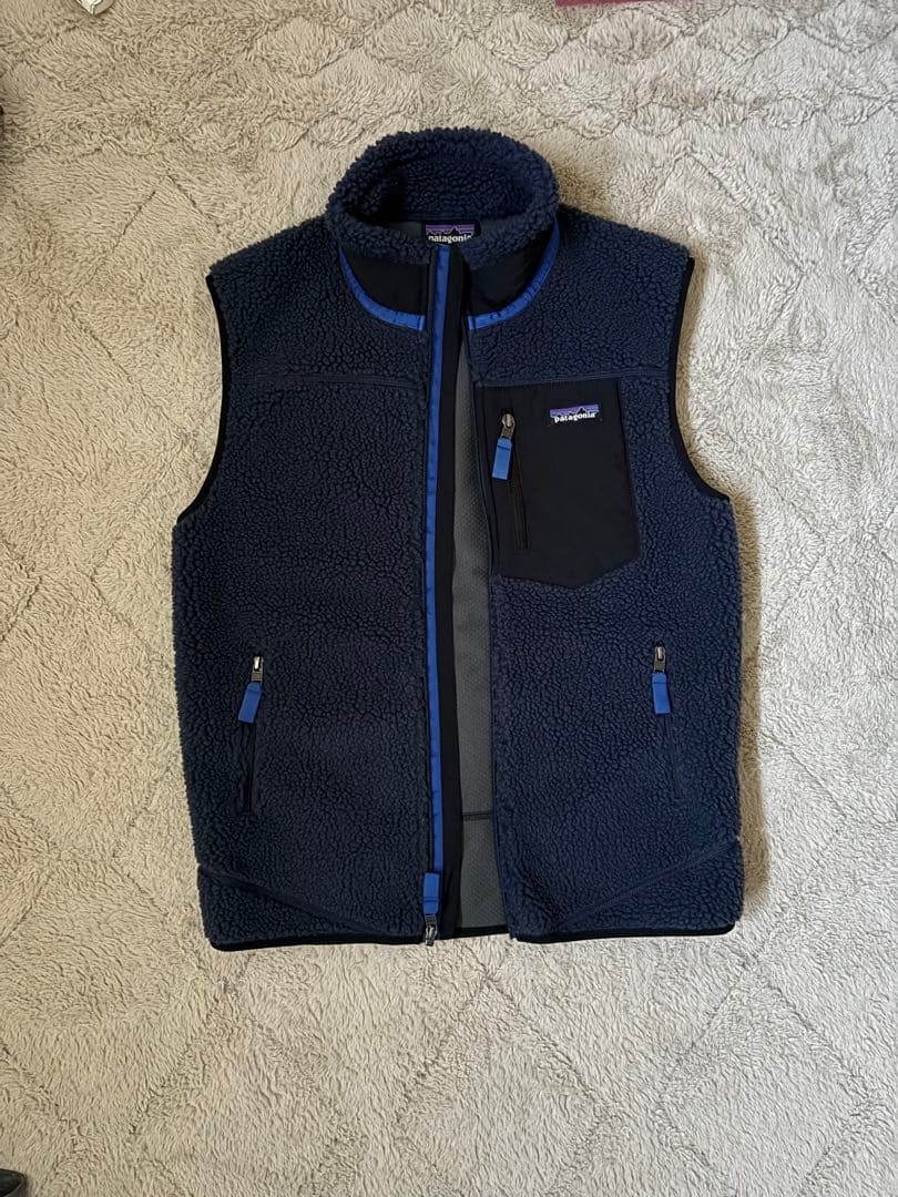 Patagonia レトロX ベスト S ネイビー