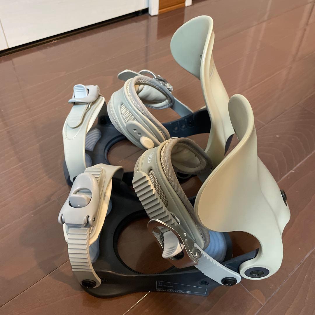 SALOMON スノーボードビンディング ベージュ