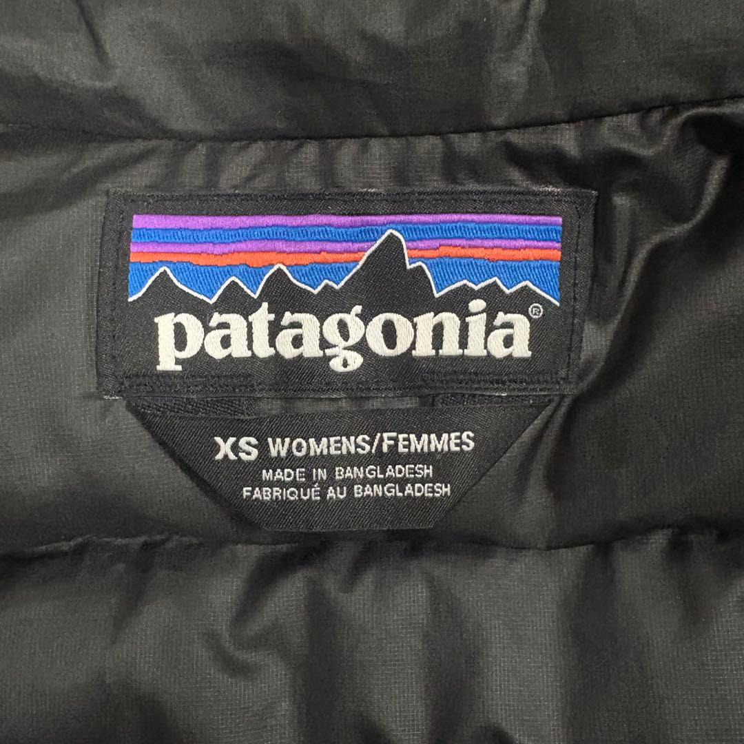 美品　Patagonia パタゴニア　ダウンセーター　ダウンジャケットXS 黒