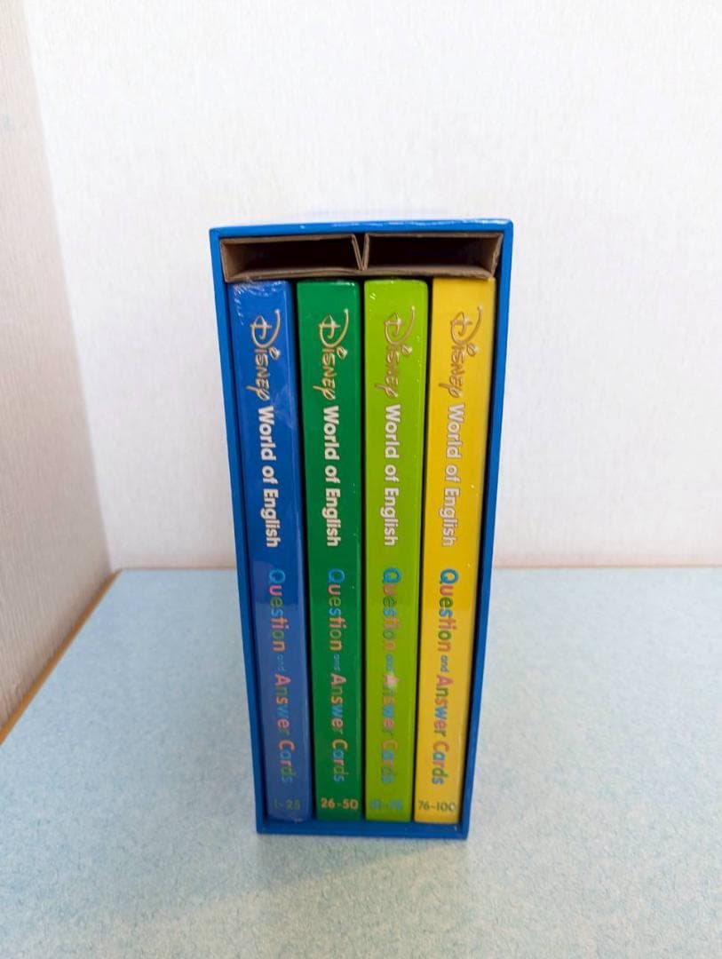 新品未開封★Q＆Aカード　最新版ディズニー英語システムワールドファミリー