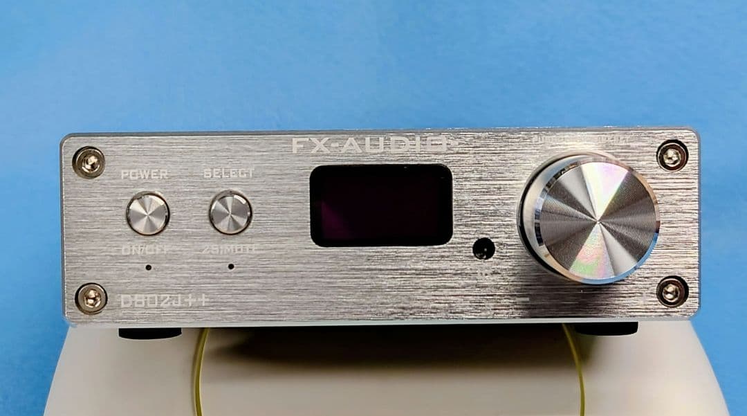 FX-AUDIO D802J++ デジタルアンプ 別売ACアダプター付【美品】