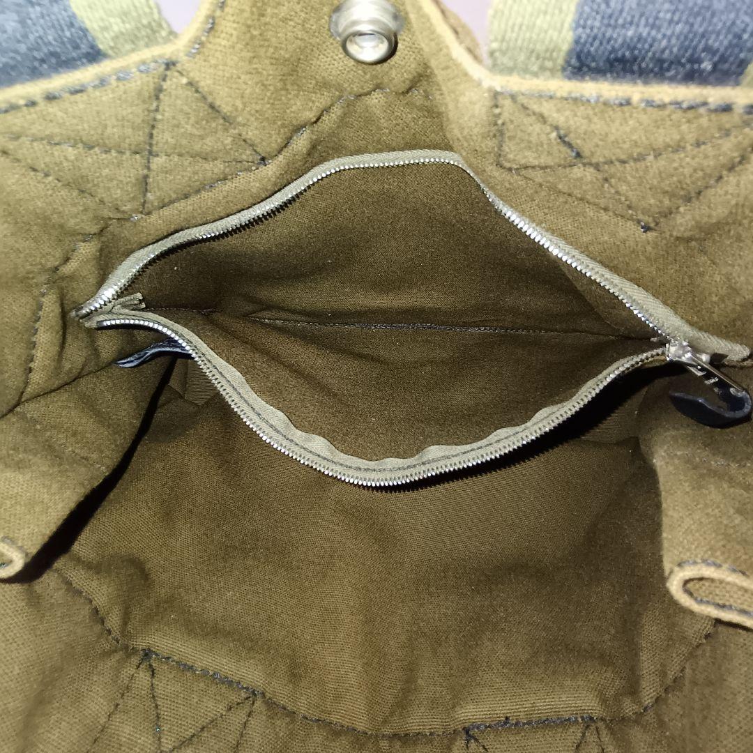 美品 正規品 HERMES エルメス ハンドバッグ フールトゥ キャンバス 黒