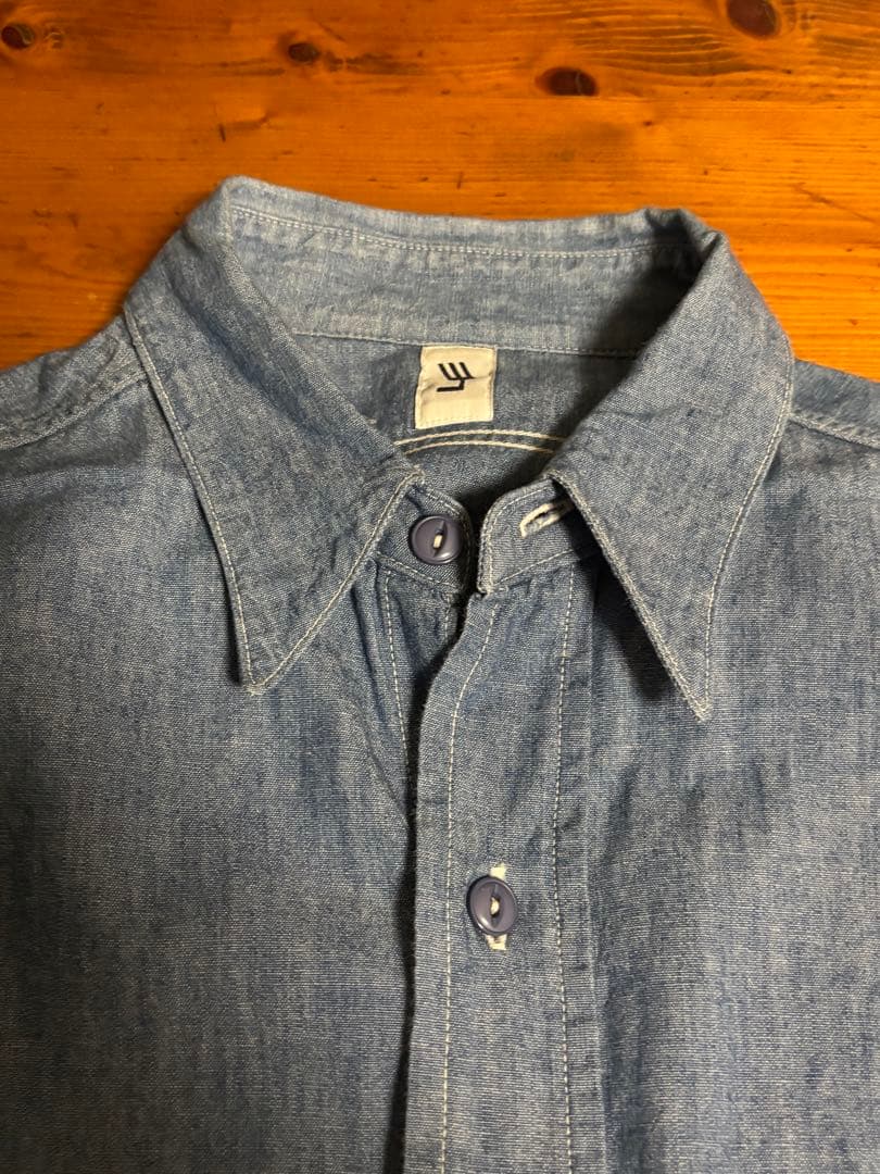 lechoppe LE シャンブレーシャツ