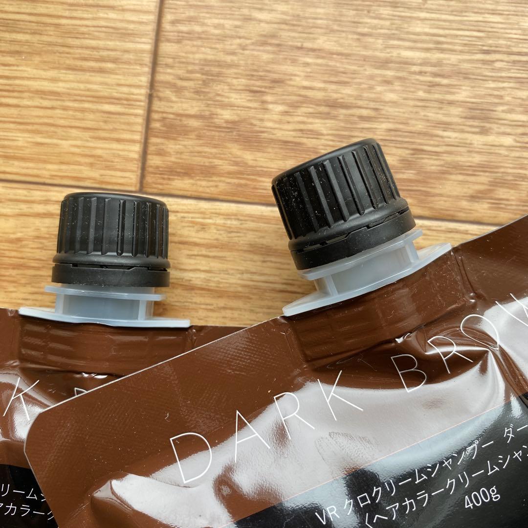 バランローズKUROクリームシャンプー　ダークブラウン