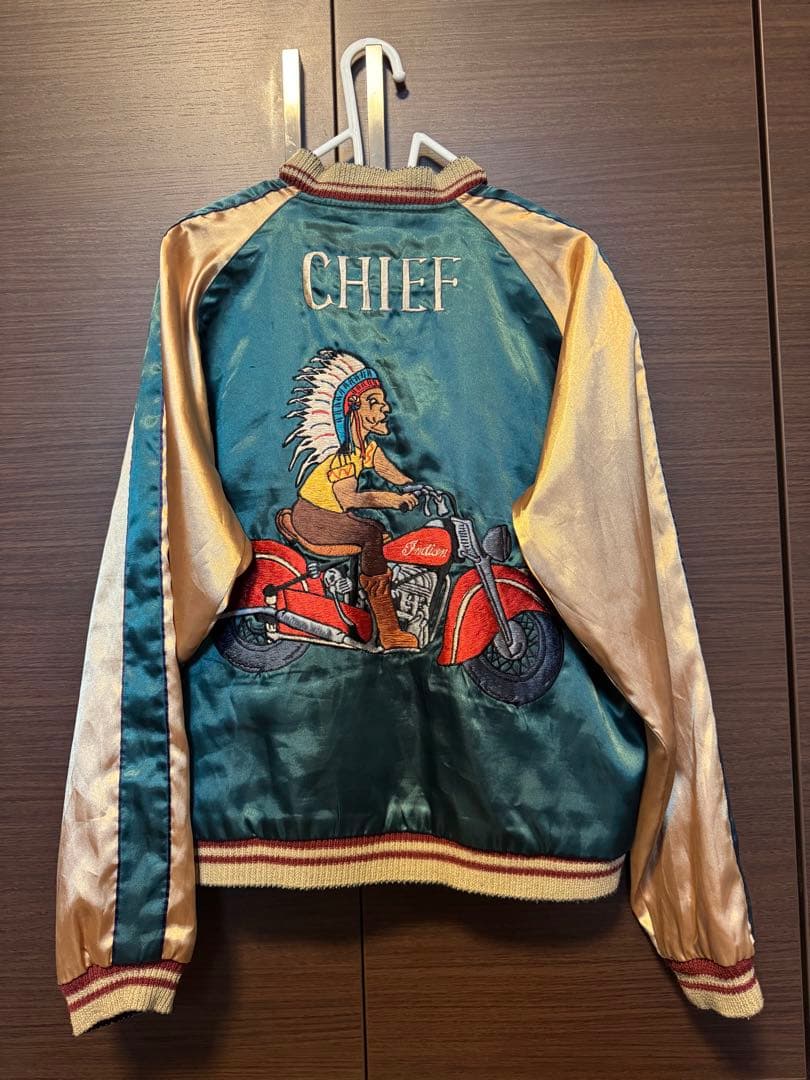 テーラー東洋 虎舞妓×CHIEF スカジャン