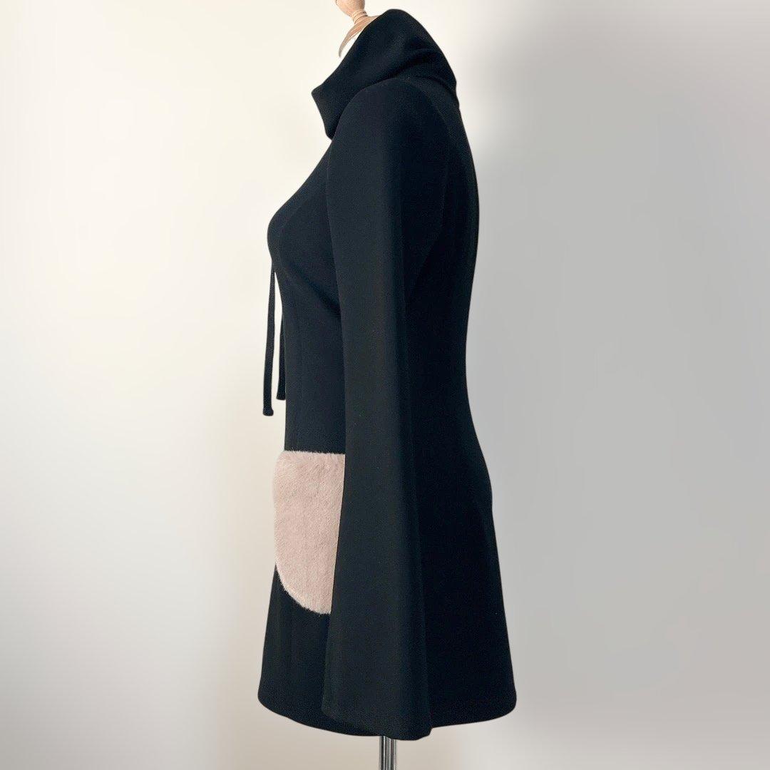 アンドマリー ANDMARY Fur pocket mini dress ワンピ