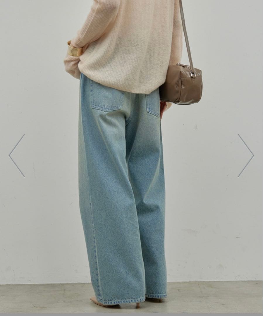 美品　ワイドデニム　GALLARDAGALANTE