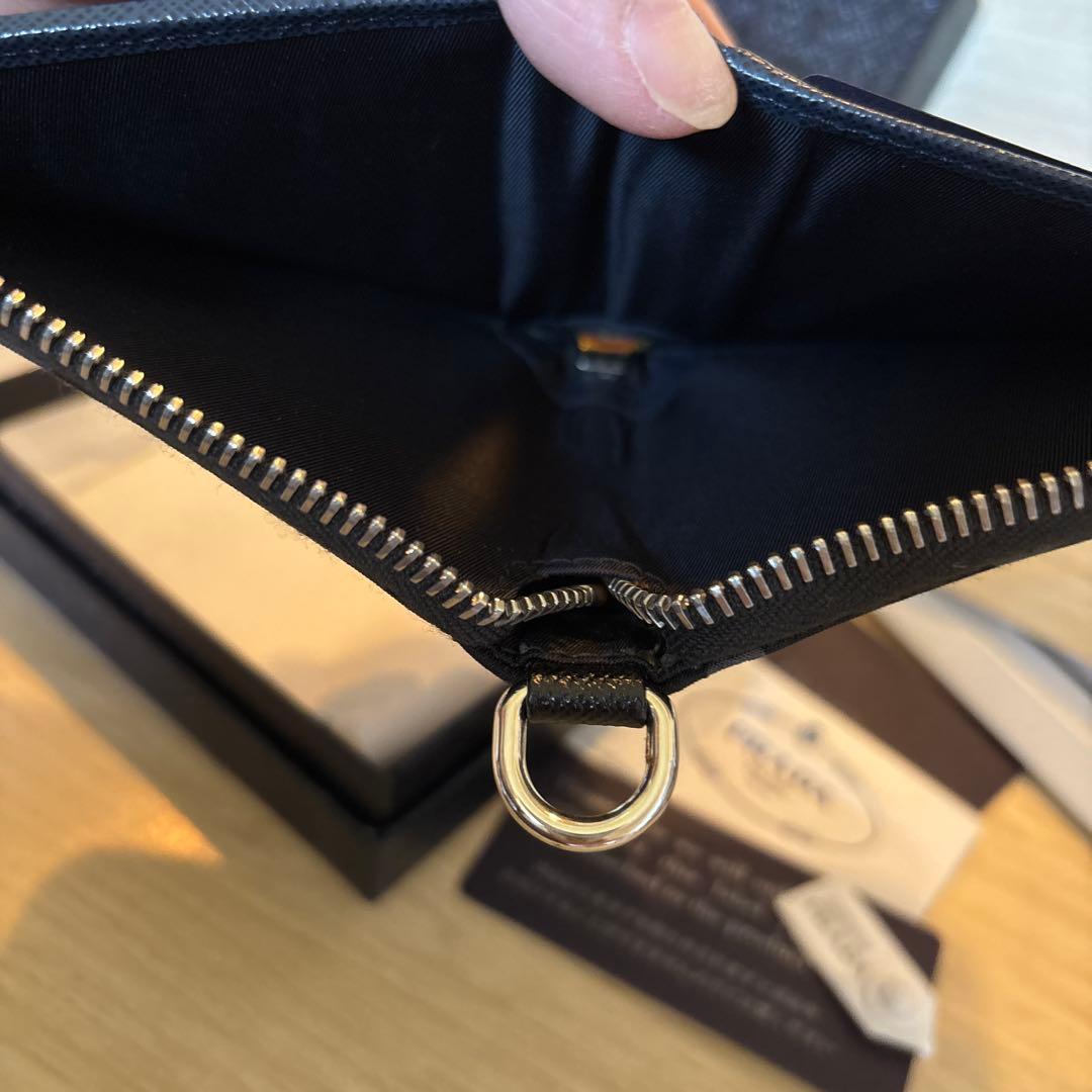 美品・未使用・PRADA カモフラージュ柄 二つ折財布